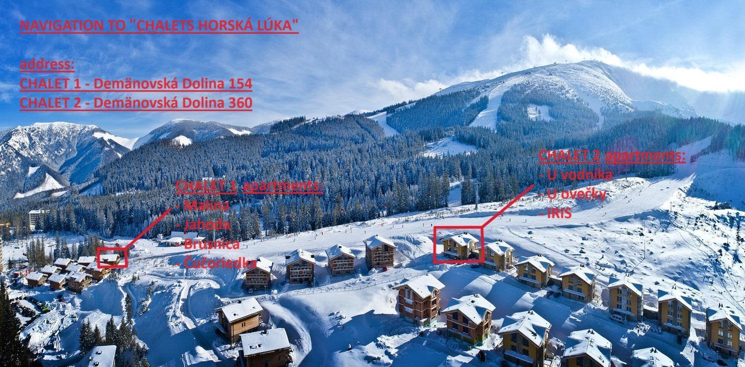 Chalety Horska Luka Jasna Deménvölgy Kültér fotó